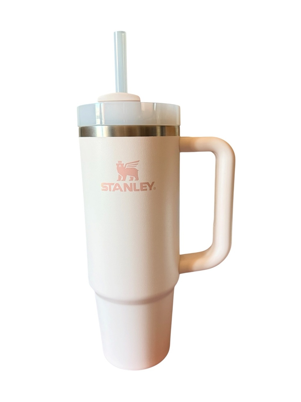 New Stanley 30 oz. Quencher H2.0 Flowstate Tumbler in Rose Quartz 2.0
